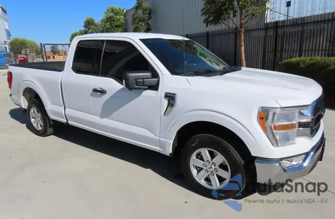 2022 Ford F150 Super Cab из США, поврежденный, VIN 1FTEX1C50NKE35787